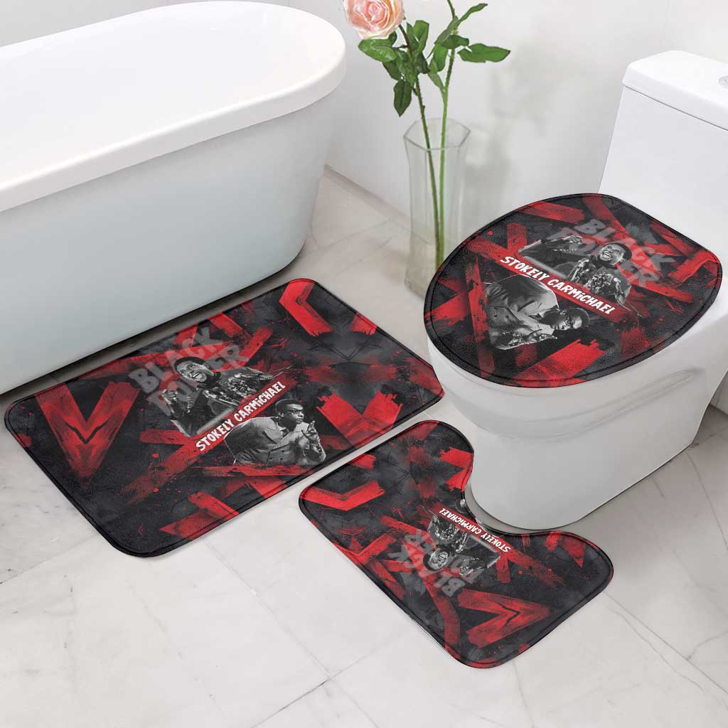 Stokely Carmichael Bathroom Set Graphic Design Black Power Quote Powerful Speech Civil Rights - African Pride