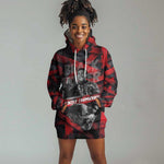 Stokely Carmichael Hoodie Dress Graphic Design Black Power Quote Powerful Speech Civil Rights - African Pride
