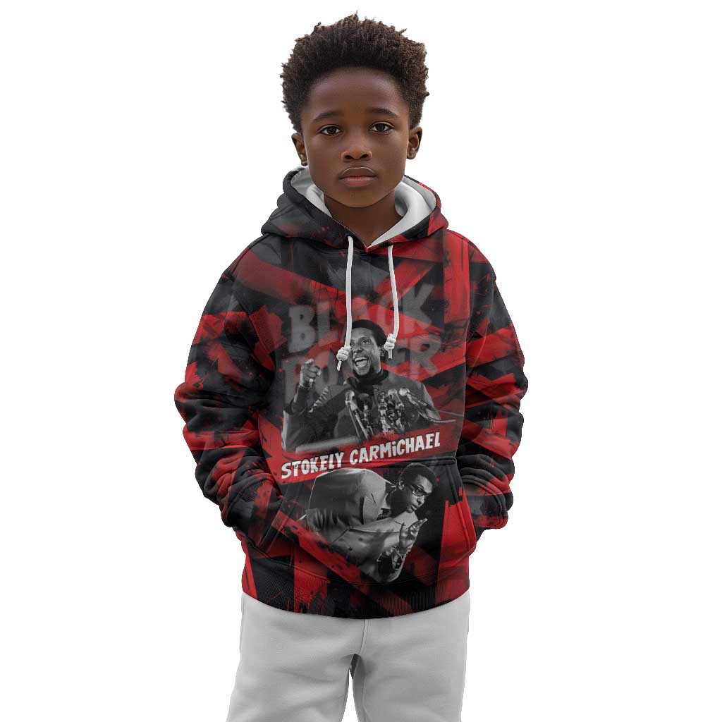 Stokely Carmichael Kid Hoodie Graphic Design Black Power Quote Powerful Speech Civil Rights - African Pride