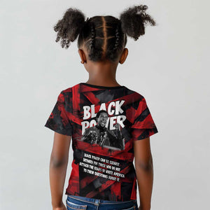 Stokely Carmichael Kid T shirt Graphic Design Black Power Quote Powerful Speech Civil Rights - African Pride