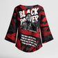 Stokely Carmichael Kimono Sleeve Blouse Graphic Design Black Power Quote Powerful Speech Civil Rights - African Pride