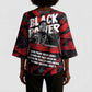 Stokely Carmichael Kimono Sleeve Blouse Graphic Design Black Power Quote Powerful Speech Civil Rights - African Pride