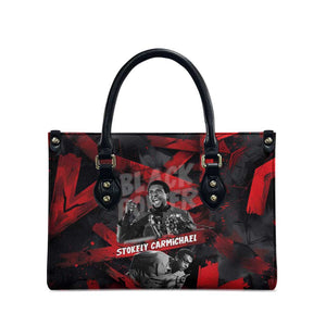 Stokely Carmichael Leather Bag Graphic Design Black Power Quote Powerful Speech Civil Rights - African Pride