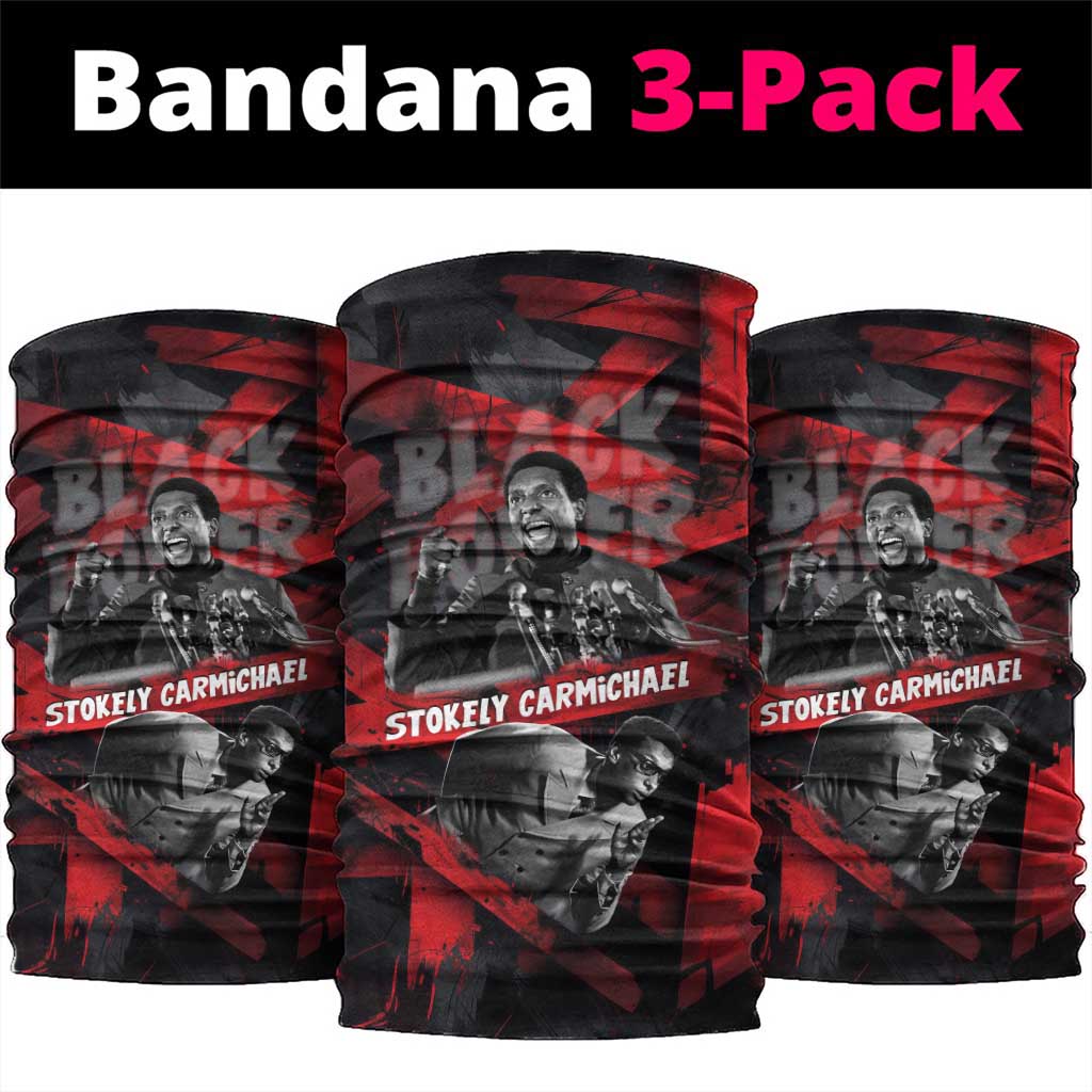 Stokely Carmichael Neck Gaiter Graphic Design Black Power Quote Powerful Speech Civil Rights - African Pride