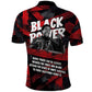 Stokely Carmichael Polo Shirt Graphic Design Black Power Quote Powerful Speech Civil Rights - African Pride
