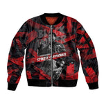 Stokely Carmichael Sleeve Zip Bomber Jacket Graphic Design Black Power Quote Powerful Speech Civil Rights - African Pride