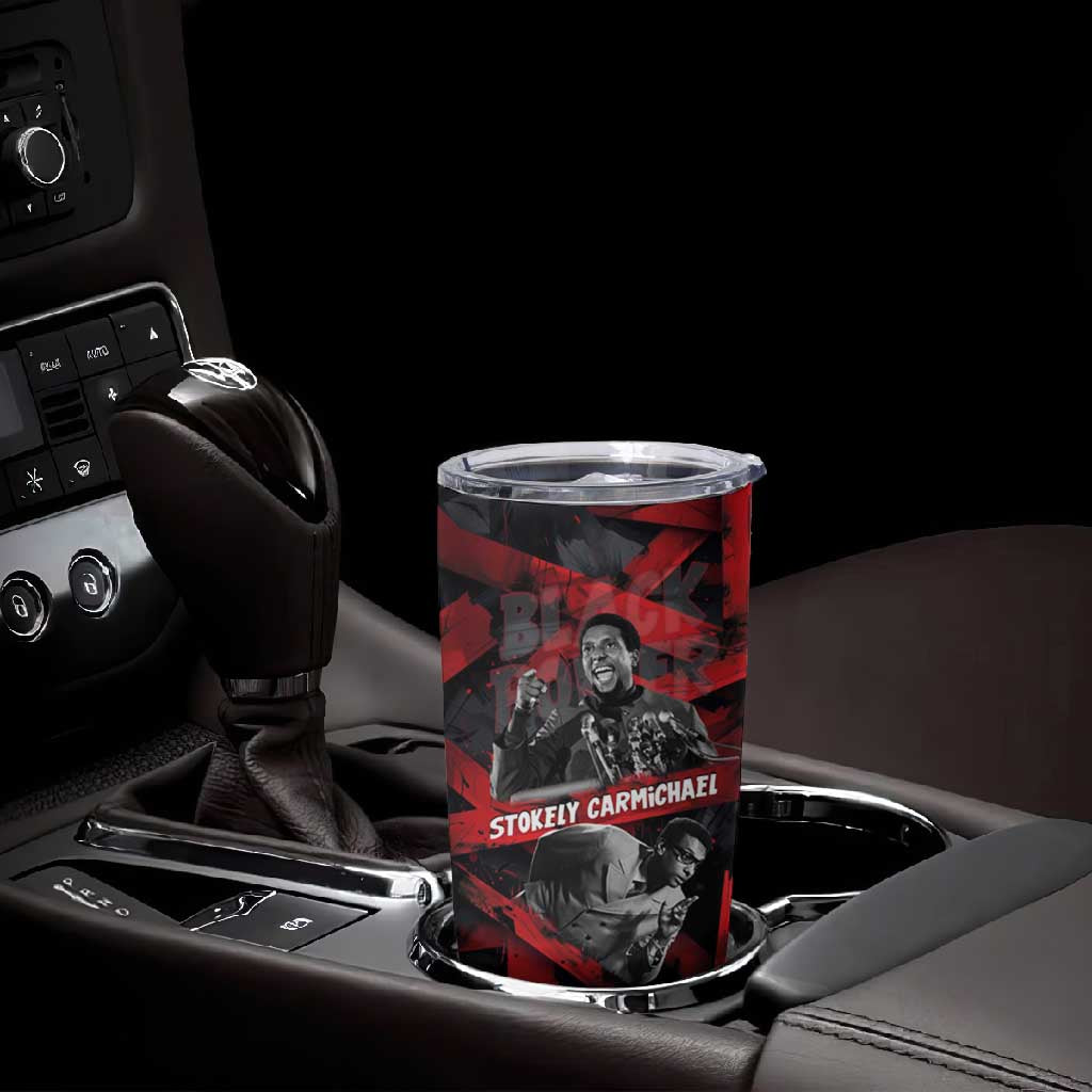 Stokely Carmichael Tumbler Cup Graphic Design Black Power Quote Powerful Speech Civil Rights - African Pride