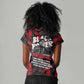 Stokely Carmichael Women V-Neck T-Shirt Graphic Design Black Power Quote Powerful Speech Civil Rights - African Pride