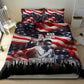Stokely Carmichael Bedding Set American Flag Background Black Power Quote Civil Rights Leader Powerful Speech - African Pride