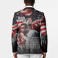 Stokely Carmichael Blazer American Flag Background Black Power Quote Civil Rights Leader Powerful Speech - African Pride