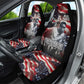 Stokely Carmichael Car Seat Cover American Flag Background Black Power Quote Civil Rights Leader Powerful Speech - African Pride