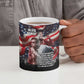 Stokely Carmichael Ceramic Mug American Flag Background Black Power Quote Civil Rights Leader Powerful Speech - African Pride