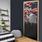Stokely Carmichael Door Cover American Flag Background Black Power Quote Civil Rights Leader Powerful Speech - African Pride