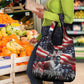 Stokely Carmichael Grocery Bag American Flag Background Black Power Quote Civil Rights Leader Powerful Speech - African Pride