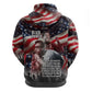Stokely Carmichael Hoodie American Flag Background Black Power Quote Civil Rights Leader Powerful Speech - African Pride