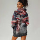 Stokely Carmichael Hoodie Dress American Flag Background Black Power Quote Civil Rights Leader Powerful Speech - African Pride