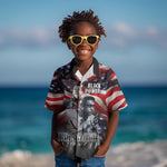 Stokely Carmichael Kid Hawaiian Shirt American Flag Background Black Power Quote Civil Rights Leader Powerful Speech - African Pride