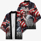 Stokely Carmichael Kimono American Flag Background Black Power Quote Civil Rights Leader Powerful Speech - African Pride