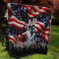 Stokely Carmichael Quilt American Flag Background Black Power Quote Civil Rights Leader Powerful Speech - African Pride