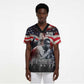 Stokely Carmichael Scrub Top American Flag Background Black Power Quote Civil Rights Leader Powerful Speech - African Pride