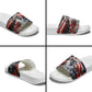 Stokely Carmichael Slide Sandals American Flag Background Black Power Quote Civil Rights Leader Powerful Speech - African Pride