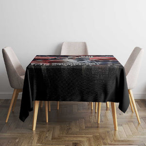 Stokely Carmichael Tablecloth American Flag Background Black Power Quote Civil Rights Leader Powerful Speech - African Pride