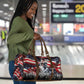 Stokely Carmichael Travel Bag American Flag Background Black Power Quote Civil Rights Leader Powerful Speech - African Pride