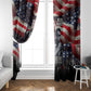 Stokely Carmichael Window Curtain American Flag Background Black Power Quote Civil Rights Leader Powerful Speech - African Pride