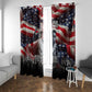 Stokely Carmichael Window Curtain American Flag Background Black Power Quote Civil Rights Leader Powerful Speech - African Pride