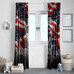 Stokely Carmichael Window Curtain American Flag Background Black Power Quote Civil Rights Leader Powerful Speech - African Pride