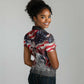 Stokely Carmichael Women Polo Shirt American Flag Background Black Power Quote Civil Rights Leader Powerful Speech - African Pride