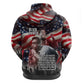 Stokely Carmichael Zip Hoodie American Flag Background Black Power Quote Civil Rights Leader Powerful Speech - African Pride