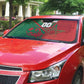 Personalized Morocco Football Auto Sun Shade Geometric Star Flag Soccer National Pride