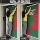 Personalized Morocco Football Door Cover Geometric Star Flag Soccer National Pride