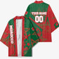 Personalized Morocco Football Kimono Geometric Star Flag Soccer National Pride