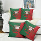 Personalized Morocco Football Pillow Cover Geometric Star Flag Soccer National Pride
