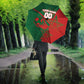 Personalized Morocco Football Umbrella Geometric Star Flag Soccer National Pride