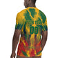 Personalized South Africa Football Rugby Jersey South African Flag Inspiration - Soccer Graphic Bold Color Blocks