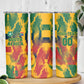 Personalized South Africa Football Skinny Tumbler South African Flag Inspiration - Soccer Graphic Bold Color Blocks