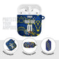 Personalized Curacao Football AirPods Case Caribbean Splash Paint Soccer Graphic