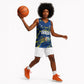 Personalized Curacao Football Basketball Jersey Caribbean Splash Paint Soccer Graphic