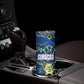 Personalized Curacao Football Skinny Tumbler Caribbean Splash Paint Soccer Graphic