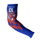 Personalized Haiti Football Arm Sleeves Brush Stroke Soccer Graphic Flag Colors
