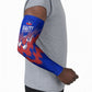 Personalized Haiti Football Arm Sleeves Brush Stroke Soccer Graphic Flag Colors