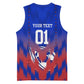 Personalized Haiti Football Basketball Jersey Brush Stroke Soccer Graphic Flag Colors