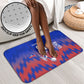 Personalized Haiti Football Bathroom Set Brush Stroke Soccer Graphic Flag Colors