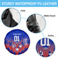 Personalized Haiti Football Spare Tire Cover Brush Stroke Soccer Graphic Flag Colors