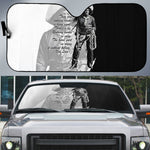 Nat Love Auto Sun Shade Deadwood Dick Legendary Black Cowboy - Famous Outlaw Quote