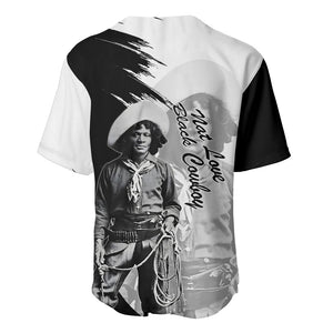 Nat Love Baseball Jersey Deadwood Dick Legendary Black Cowboy - Famous Outlaw Quote