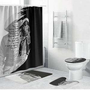 Nat Love Bathroom Set Deadwood Dick Legendary Black Cowboy - Famous Outlaw Quote